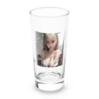 sounya sounyaの美女 図鑑（むにゅっ） Long Sized Water Glass :front