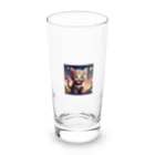 オタカラ館の笑顔の子猫グッズ Long Sized Water Glass :front