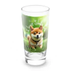 CC-LL (クク・ルル)の【柴犬】フォトリアル Long Sized Water Glass :front