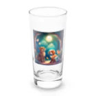 kumasatのかわいい犬のグッズ Long Sized Water Glass :front