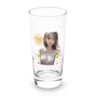 sounya sounyaの美女 図鑑（はあっ） Long Sized Water Glass :front