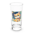 kumatakoのにゃんこ Long Sized Water Glass :front