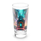 のんびりアート工房のサイバーパンク Long Sized Water Glass :front