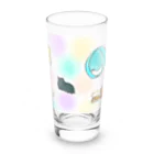 lukanose-kidsのIーwed ハムス大集合！ Long Sized Water Glass :front