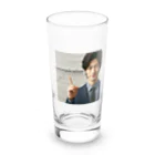 0416artのイケメンサラリーマン Long Sized Water Glass :front