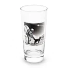 宇宙開発デザイン科の犬の散歩が日課です Long Sized Water Glass :front