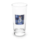 ZZRR12の月と共に輝く美女 Long Sized Water Glass :front