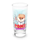 Pom-Dog'sのポメサイエンティスト Long Sized Water Glass :front