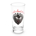 Love and peace to allの鉄の心臓が欲しい Long Sized Water Glass :front