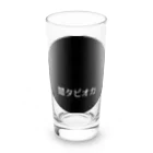 悲しさᴷᵃⁿᵃˢʰⁱˢᵃの闇タピオカ（黒丸） Long Sized Water Glass :front