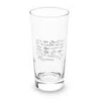 イカめしの魚群 －無表情－ Long Sized Water Glass :front