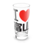 I LOVE SHOPのI LOVE 富山 Long Sized Water Glass :front