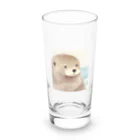 はこふぐこのお店のはこふぐこ作　らっここ Long Sized Water Glass :front