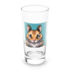 koba777のドット絵デグー Long Sized Water Glass :front