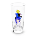 青と猫の青猫タワー Long Sized Water Glass :front