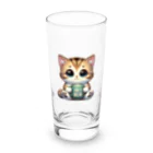 Nekonan Itemsのリラックスタイムキャット Long Sized Water Glass :front