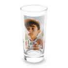 リーゼントエビの英語ならイイカンジ Long Sized Water Glass :front