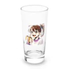 Great leisure shopのバナナ好き娘2 Long Sized Water Glass :front
