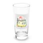 kozik01のおしゃれキャンプイラスト Long Sized Water Glass :front