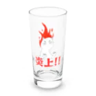 ZONT-13_SUの炎上猫 Long Sized Water Glass :front