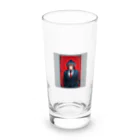 ZZRR12の上司のような猿 Long Sized Water Glass :front