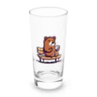 orbit orderの嗜むクマ Long Sized Water Glass :front
