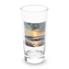 130yの綺麗な海 Long Sized Water Glass :front