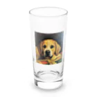 なっつ ふぁくとりーのThe Dog Long Sized Water Glass :front