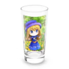 なっつ ふぁくとりーのかかしちゃん Long Sized Water Glass :front