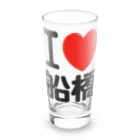 I LOVE SHOPのI LOVE 船橋 Long Sized Water Glass :front