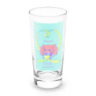 Kaede  lemonadeのダックスとレモンとゴールドリボン Long Sized Water Glass :front