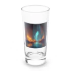 G7のショップの幻想の灯り 洞窟のキャンドルアートFantasia Illumination: Cave Candle Art Long Sized Water Glass :front
