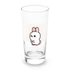 pekikoのうさぎの梅 Long Sized Water Glass :front