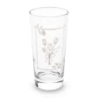 りゅみshopのワイヤーアート風フラワー Long Sized Water Glass :front