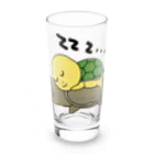 chicodeza by suzuriのすっぽんと緑亀 Long Sized Water Glass :front