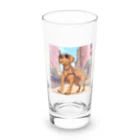 candokysの街ゆくDOG Long Sized Water Glass :front