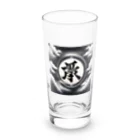 TigerSharkのかっこいい Long Sized Water Glass :front