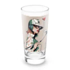 BIRDIE_GIRLのおしゃれゴルフ Long Sized Water Glass :front