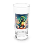 nvnの恐竜のダンス Long Sized Water Glass :front