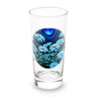 RetrowaveFlowerのRetrowaveFlower-ガーベラ- Long Sized Water Glass :front