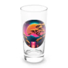 RetrowaveFlowerのRetrowaveFlower-金木犀- Long Sized Water Glass :front