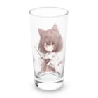 yudu910のネコ耳弓道部 Long Sized Water Glass :front