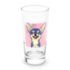 kuchibueyaのチワワ　 Long Sized Water Glass :front