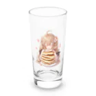 Crook-Aaronのゆるふわパンケーキちゃん Long Sized Water Glass :front