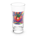 PSYCHEDELIC ARTのPSYCHEDELICトマト Long Sized Water Glass :front