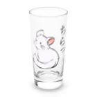 KUTSUYAのチラチラするチンチラ Long Sized Water Glass :front