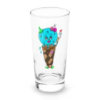 クレイジーガールのガラ悪いアイスくん Long Sized Water Glass :front