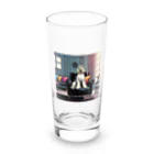 シャ・リオンのシャ・リオン（アフガンハウンド） Long Sized Water Glass :front