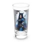 ZZRR12の「狐魔女の蒼き炎」 ： "The Azure Flames of the Fox Witch" Long Sized Water Glass :front