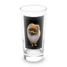 キャンドルドックのらっき Long Sized Water Glass :front